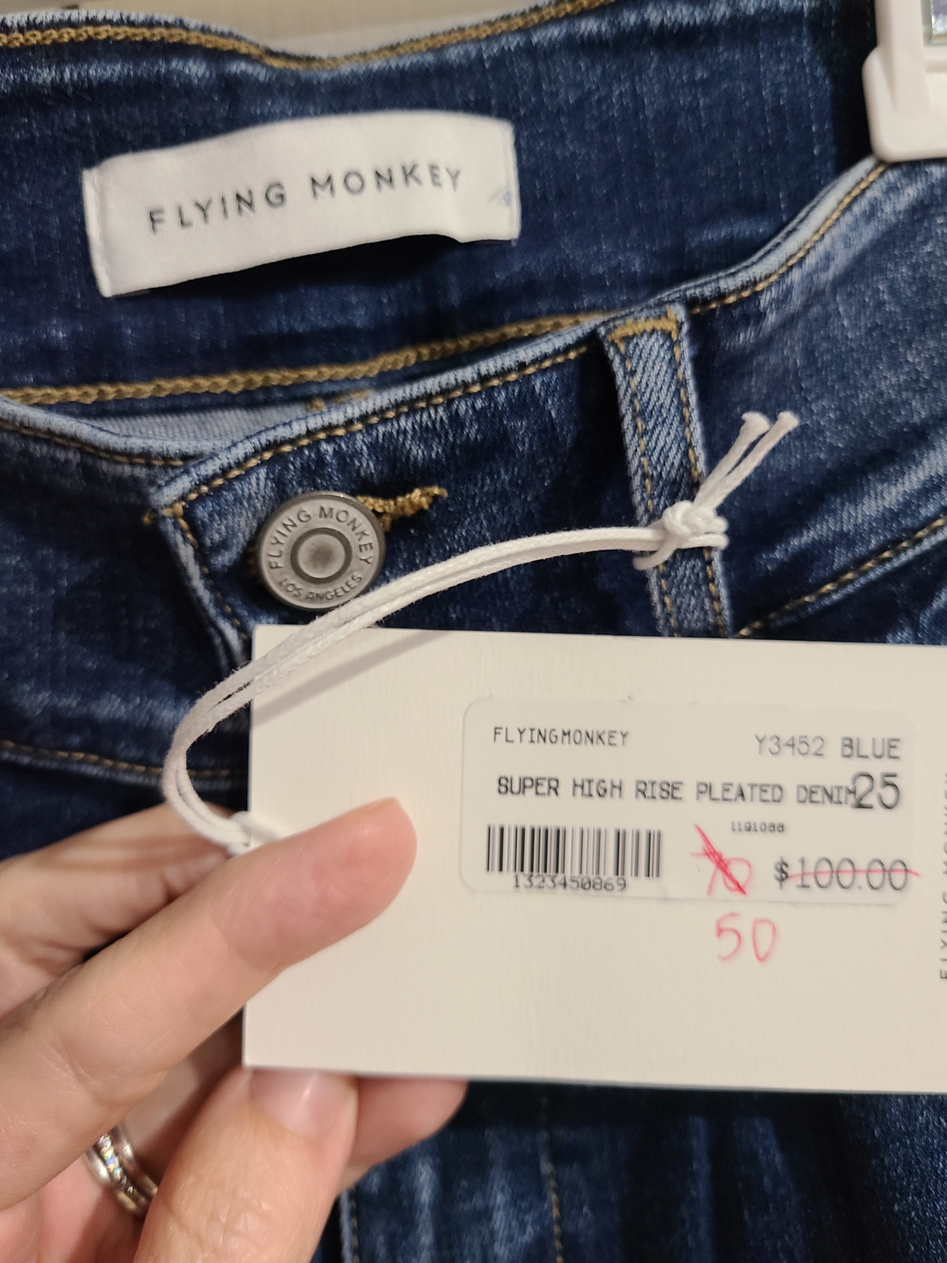 Flying Monkey wide leg jeans NWT Available for Free Online Swapping ...