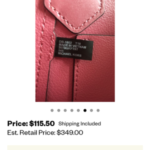 Michael Kors Purse is being swapped online for free