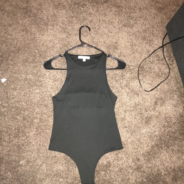 Black bodysuit  is being swapped online for free