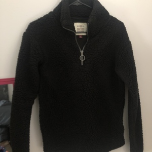 Black Sherpa Quarter Zip from So size small is being swapped online for free