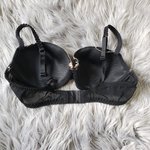 Balconette bra with embroidery is being swapped online for free