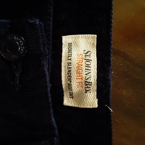 Dark Blue Corduroy Pants  is being swapped online for free