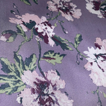 Purple Floral off the shoulder dress is being swapped online for free