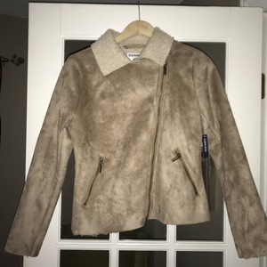 Light Brown Suede Coat / Jacket Old Navy  is being swapped online for free