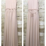 H&M blush pink maxi dress sleeveless  is being swapped online for free