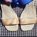 Leather heels  is being swapped online for free