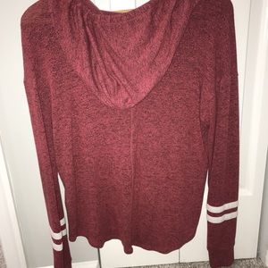 Red and Long-sleeve Hollister Jersey Shirt is being swapped online for free