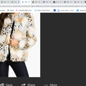 Betsey Johnson Faux Fur Coat is being swapped online for free