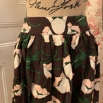 Size 10 NWT Topshop Silk Floral Pleated Skirt is being swapped online for free