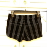 Size 3 NWT Delia’s Striped Velvet Shorts is being swapped online for free