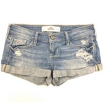 Size 1 Hollister Distressed Jean Shorts is being swapped online for free