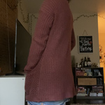 S Pink Rose Knit Cardigan is being swapped online for free