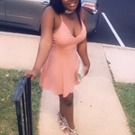 Cute asymmetrical pink dress   is being swapped online for free