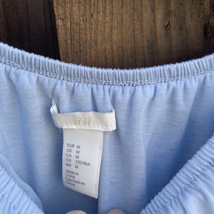 Baby Blue Off the Shoulder Top is being swapped online for free