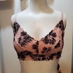 Vs PINK Lace Strappy Bralette Sz L is being swapped online for free
