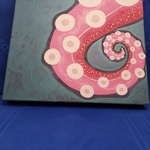 Pink Octopus Tentacle Painting is being swapped online for free