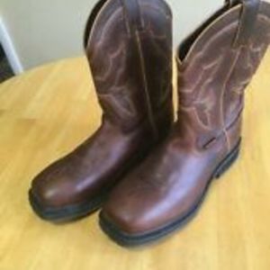 Double H waterproof wide, square, composite toe "Ice" roper #DH5116 is being swapped online for free