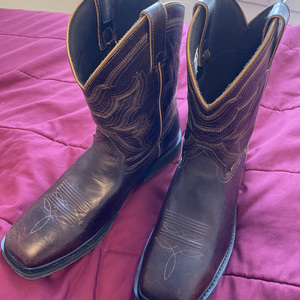 Double H waterproof wide, square, composite toe "Ice" roper #DH5116 is being swapped online for free