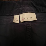 Dark navy shorts by Athleta is being swapped online for free