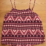 Boho Print Pink&Navy Tanktop is being swapped online for free
