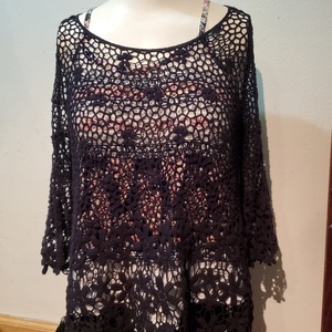 Crochet Lace Top Size S/M is being swapped online for free