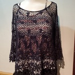 Crochet Lace Top Size S/M is being swapped online for free