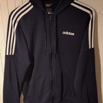 Adidas Navy blue zip up hoodie is being swapped online for free