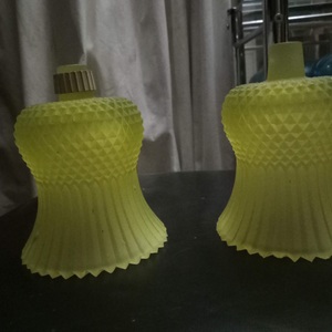 Farvoy 1960 Uranium Frosted Glass Votive Set  is being swapped online for free