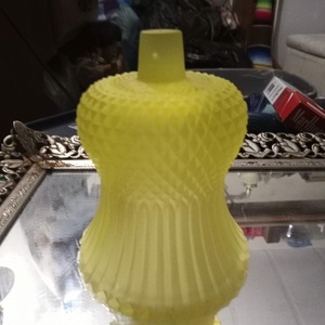 Farvoy 1960 Uranium Frosted Glass Votive Set  is being swapped online for free