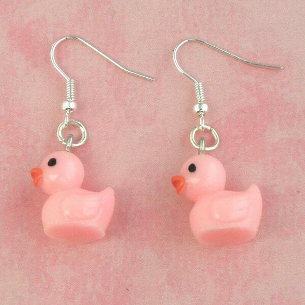 Pink Duck Earrings is being swapped online for free