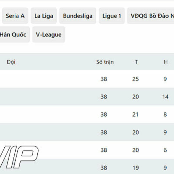 Theo Dõi Bảng Xếp Hạng Giải Đấu Chuẩn Xác Trên KeoVip is being swapped online for free