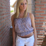 Natasha  is swapping clothes online from Montreal, 