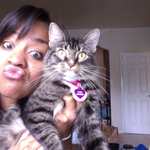 Gisell is swapping clothes online from Knoxville, Tennessee