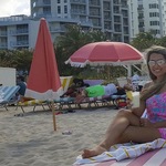 Daniela is swapping clothes online from 