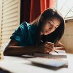 Divya is swapping clothes online from LONDON, ENGLAND